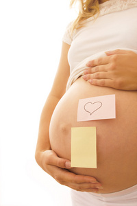 孕妇的贴纸