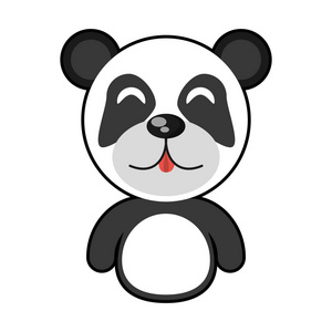 可爱的熊猫动物性格有趣