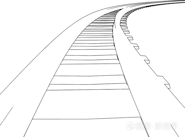 铁路矢量图