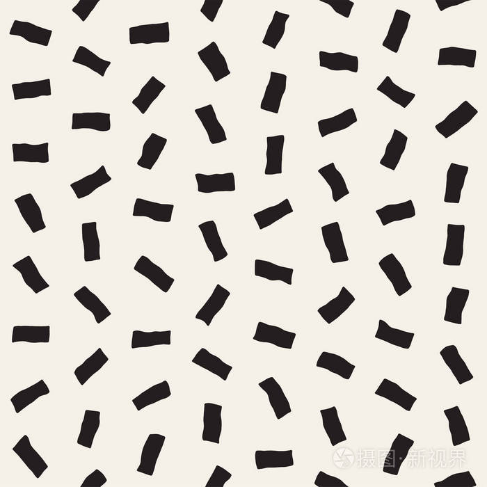 矢量无缝模式.与分散的几何形状的抽象背景插画-正版商用图片0pgr9t-