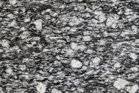 黑色和白色大理石纹理的背景或石头模式