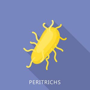 Peritrichs 图标, 平面样式