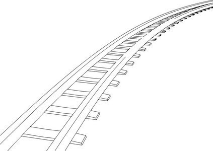 铁路矢量图图片-铁路矢量图素材-铁路矢量图插画-摄图新视界