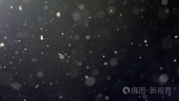 真正的背光尘埃粒子具有真实镜头光晕