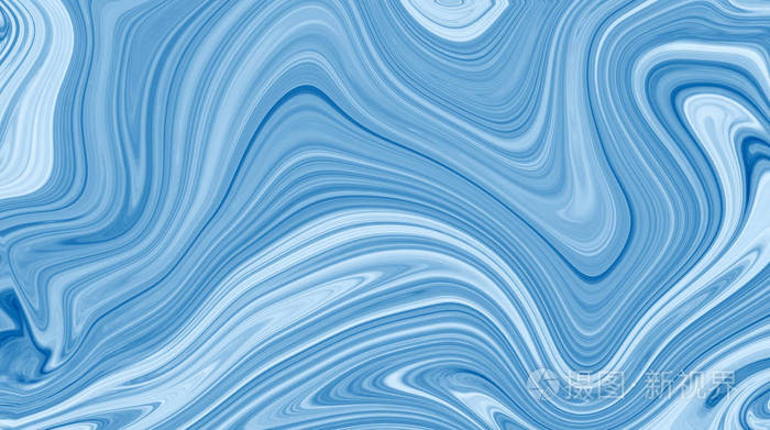 大理石的油墨多彩 蓝色的大理石图案纹理抽象背景 可以用于背景或壁纸照片 正版商用图片0ph0kq 摄图新视界