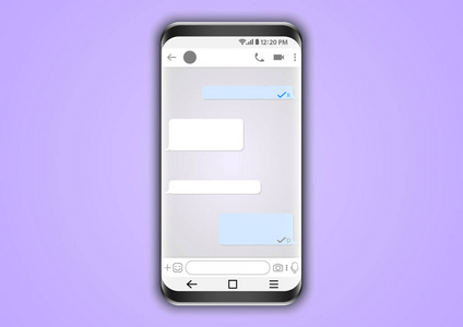 智能手机应用信使用户界面图片