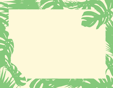 水平空白万圣节横幅背景与grunge边界