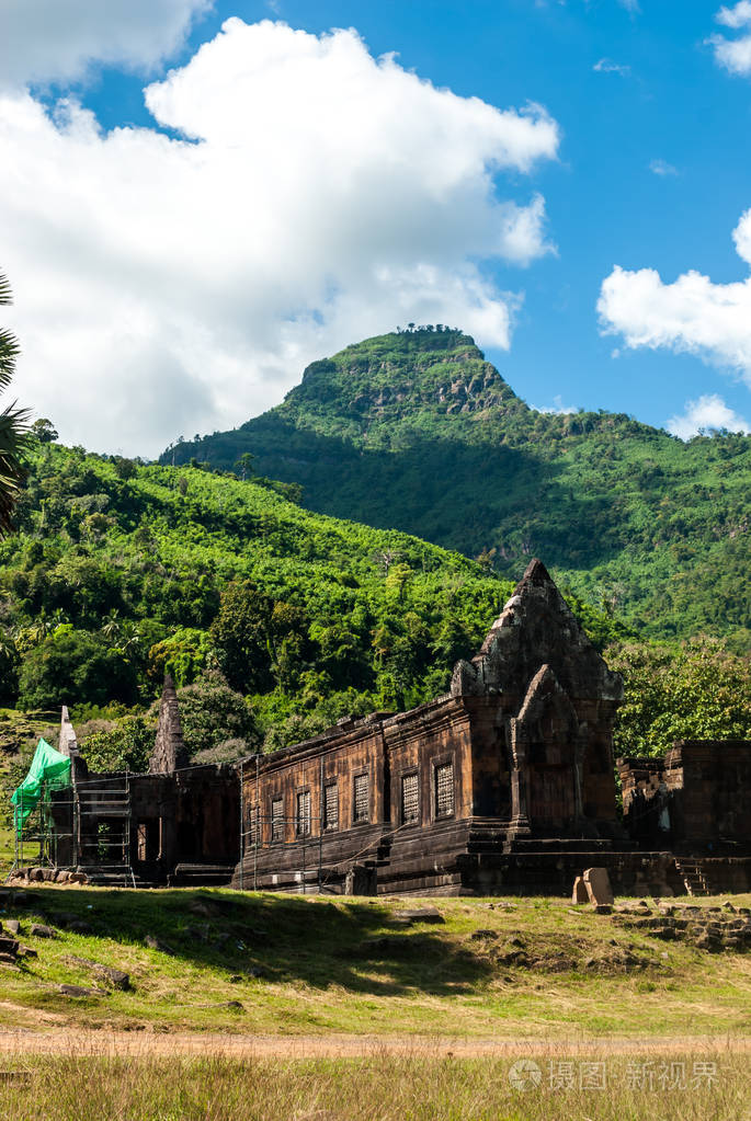 在老挝南部 wat phu