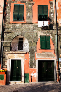 Vernazza 风景如画的村庄，五渔村意大利
