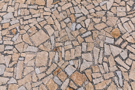 作为背景纹理石路面照片