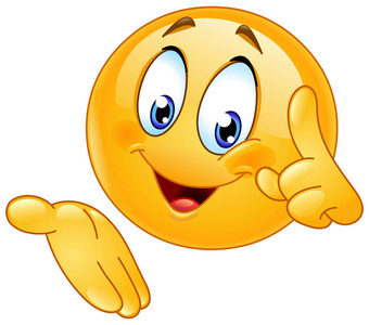 手或手指指向图标卡通手指指向下方的手--矢量图快乐的中老年人拿着