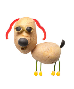 愚人节创意蔬菜土豆图片-愚人节创意蔬菜土豆素材-愚人节创意蔬菜土豆