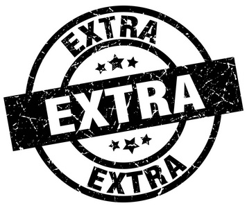 额外回合 grunge 黑色邮票照片