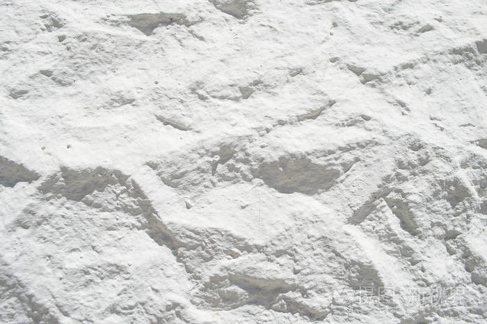 抽象白色装饰石膏墙纹理背景