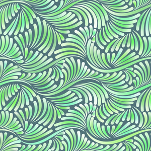 多彩的纹理,无缝模式中绿颜色.