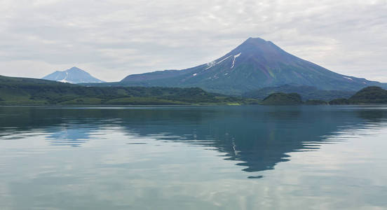 千岛湖附近的 Ilyinsky 火山