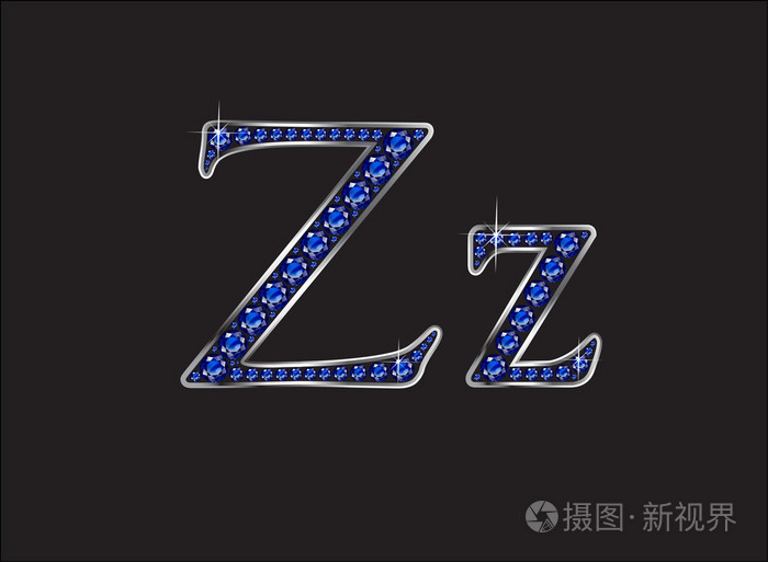 zz 蓝宝石宝石字体带银电视频道