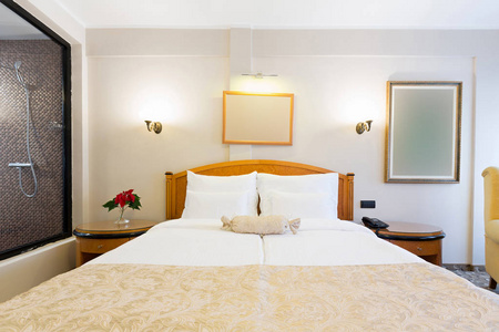 内政部的新酒店双床卧室图片