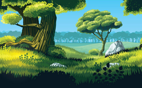 田野和森林图片-田野和森林素材-田野和森林插画-摄图新视界