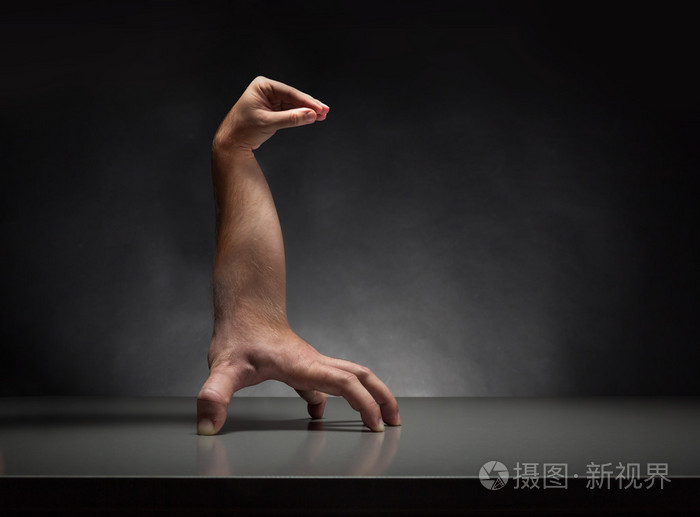 奇怪的人类手