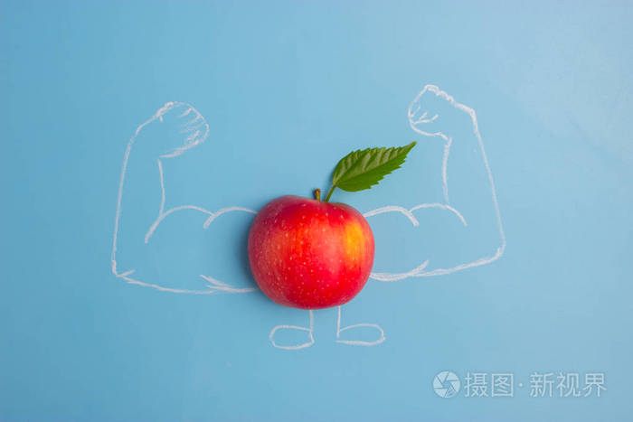 苹果的性格与肌肉健康饮食理念