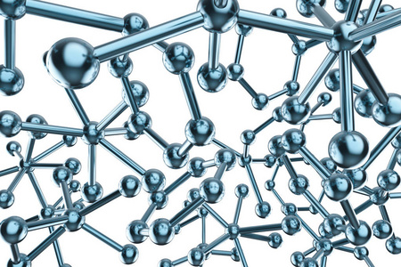 蓝色金属分子结构