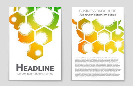 抽象矢量布局背景集。艺术模板设计 列表 页面 样机宣传册主题样式 横幅 想法 封面 小册子 打印 传单，书，空