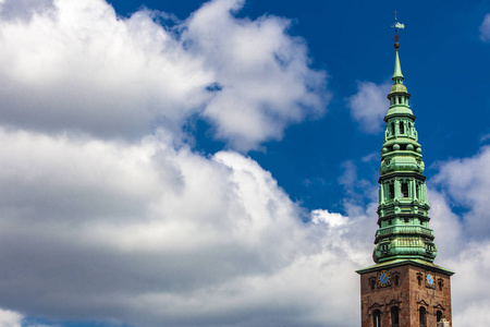 查看在丹麦哥本哈根 Nikolaj 教堂塔