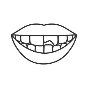 药丸水泡线性图标 细线插图 药物 轮廓符号 矢量隔离轮廓图插画 正版商用图片05v573 摄图新视界