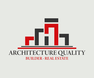 房地产 建筑 建造及建筑标志矢量设计 Eps 10