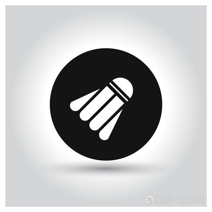 羽毛球羽毛球图标