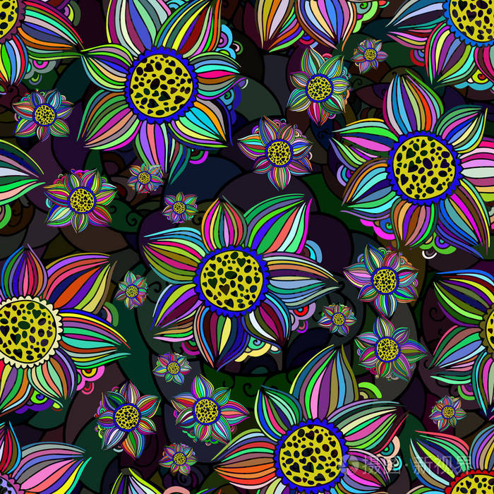 无缝重复的抽象图案.矢量插画-正版商用图片0pkx6u-摄图新视界