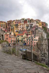 manarola 村，利古里亚 意大利