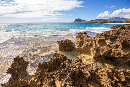 夏威夷瓦胡岛美丽的风景