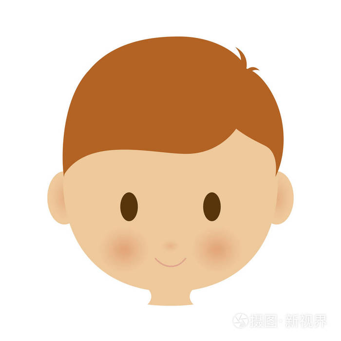 孩子卡通图标