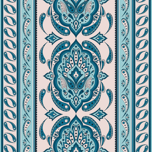 复古花卉民族装饰品为蜡染围巾手帕印花面料.