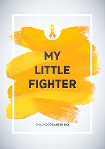 童年癌症宣传海报图片