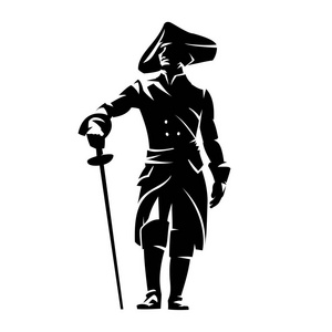 皇帝的剪影照片