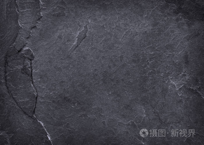 暗灰色黑色板岩背景