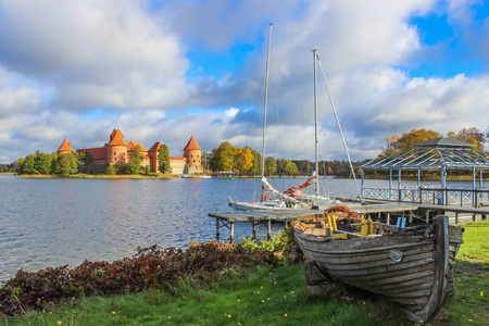 trakai 中的城堡