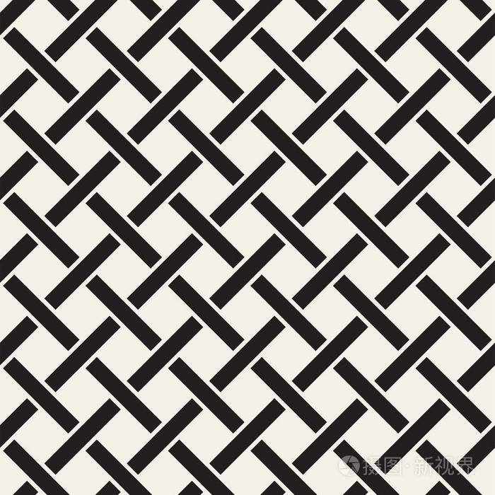 无缝织的纹的格子图案.现代时尚的纹理.重复与隔行扫描线的抽象背景.