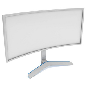 白色液晶电视屏幕图片