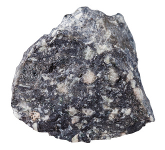 安山岩矿物石分离的标本