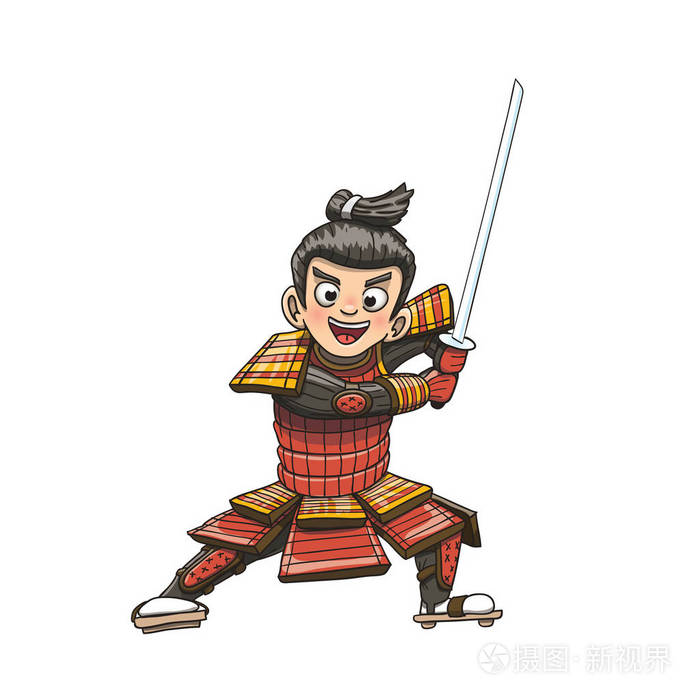 动漫日本武士头像图片