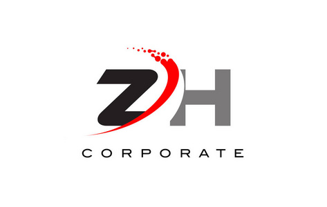 zh 现代字母标志设计与耐克照片