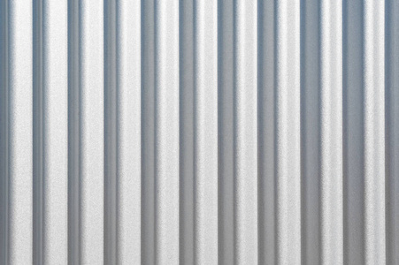 波浪垂直清洁波浪波纹垂直金属壁板的背景纹理照片