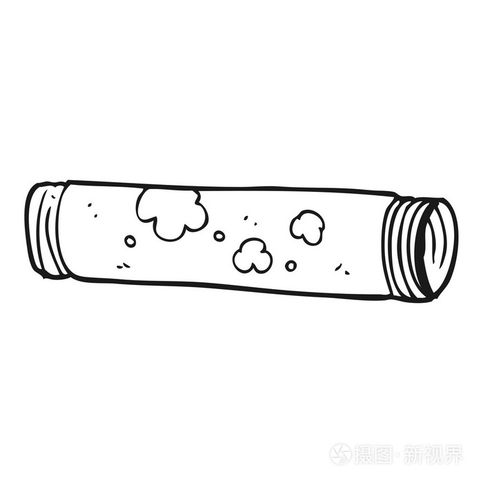 写意画的卡通老管