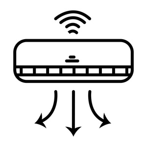 空调图标，矢量图