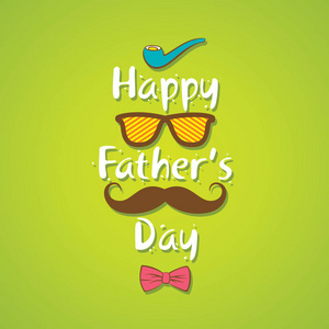 快乐父亲节父亲节快乐父亲节父亲节快乐可爱的女孩为父亲节庆祝.