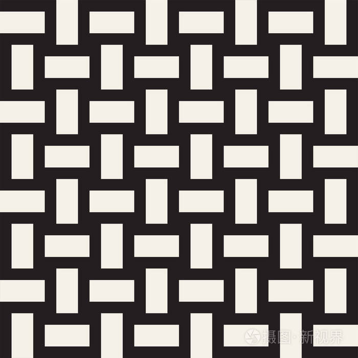 剖面线矢量无缝的几何图案.越过图形矩形背景.方格的图案.